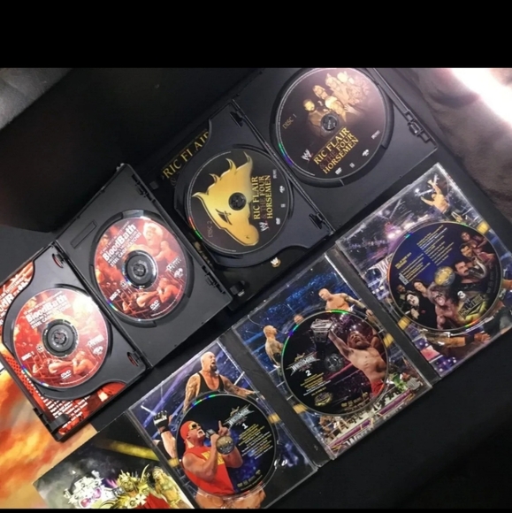 Lot of 14 Wrestling DVD - WWE TNA ECW WWF NWO UFC Wrestlemania Legends Movie - Picture 9 of 15